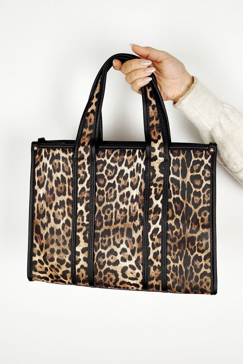 Τσάντα tote medium animal printed