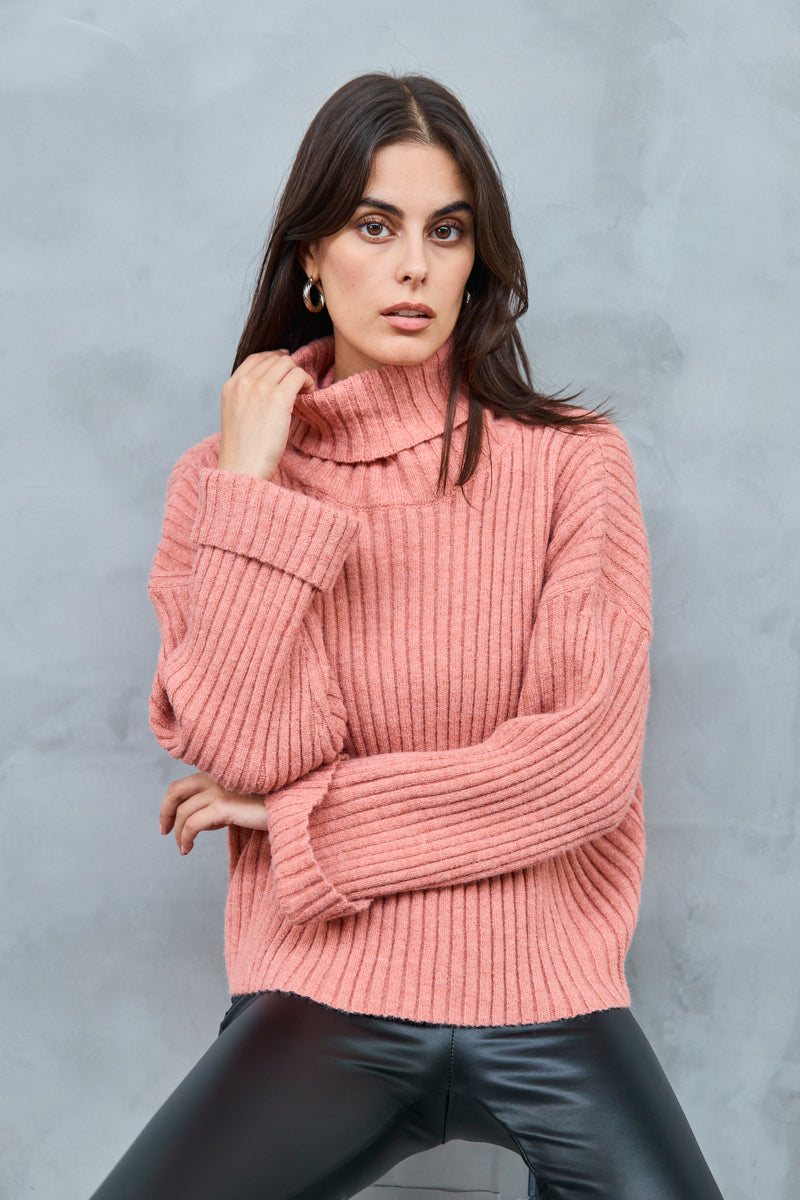 Pullover rib ζιβάγκο