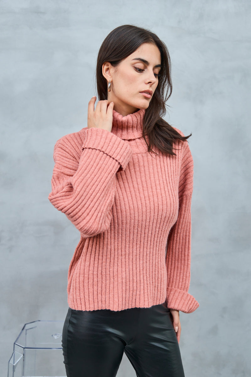 Pullover rib ζιβάγκο