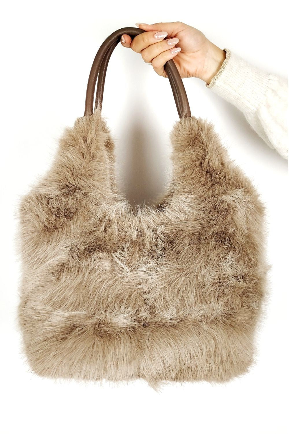 Τσάντα large faux fur